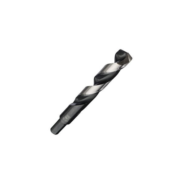 Brute Platinum 17/64in XL28 Brute Mechanics Len Drill, HSS NOMO Surface Treat, Flt Shank, 135 deg Split Pnt, 12PK CHA XL28-17/64 - main